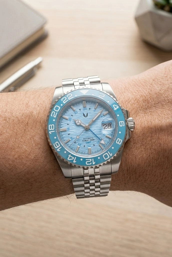 Image of Custom GMT Baby Blue - SKYRIM WRIST 