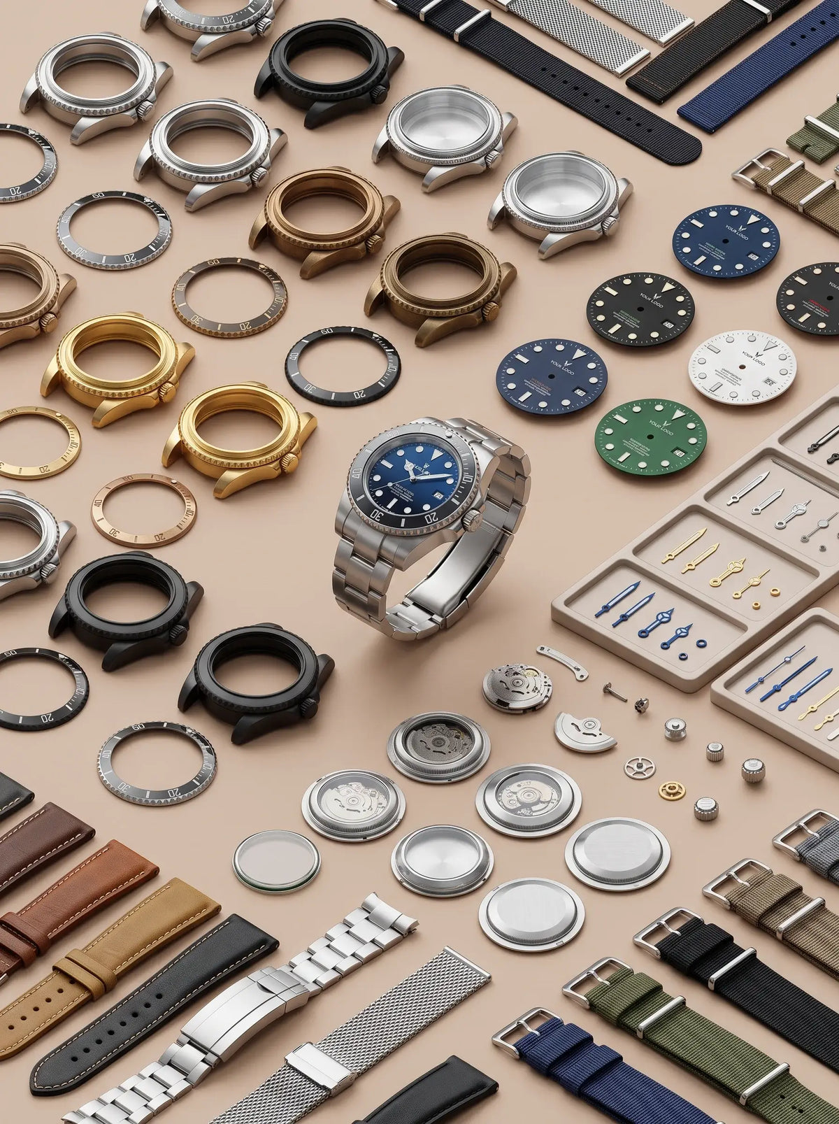SkyrimWrist consultant presenting custom watch options