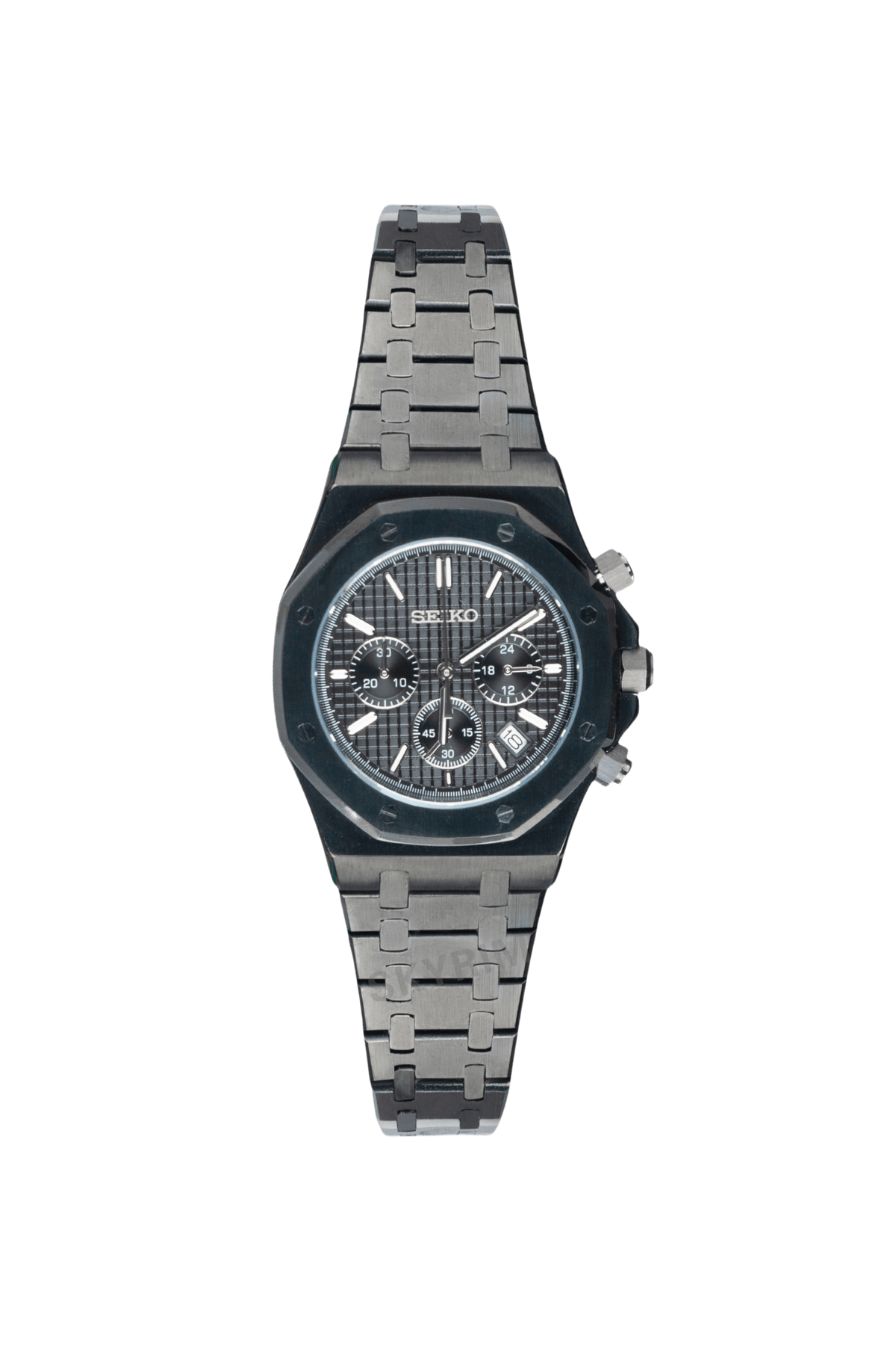 ROYAL SEIKOAK BLACK CHRONOGRAPH