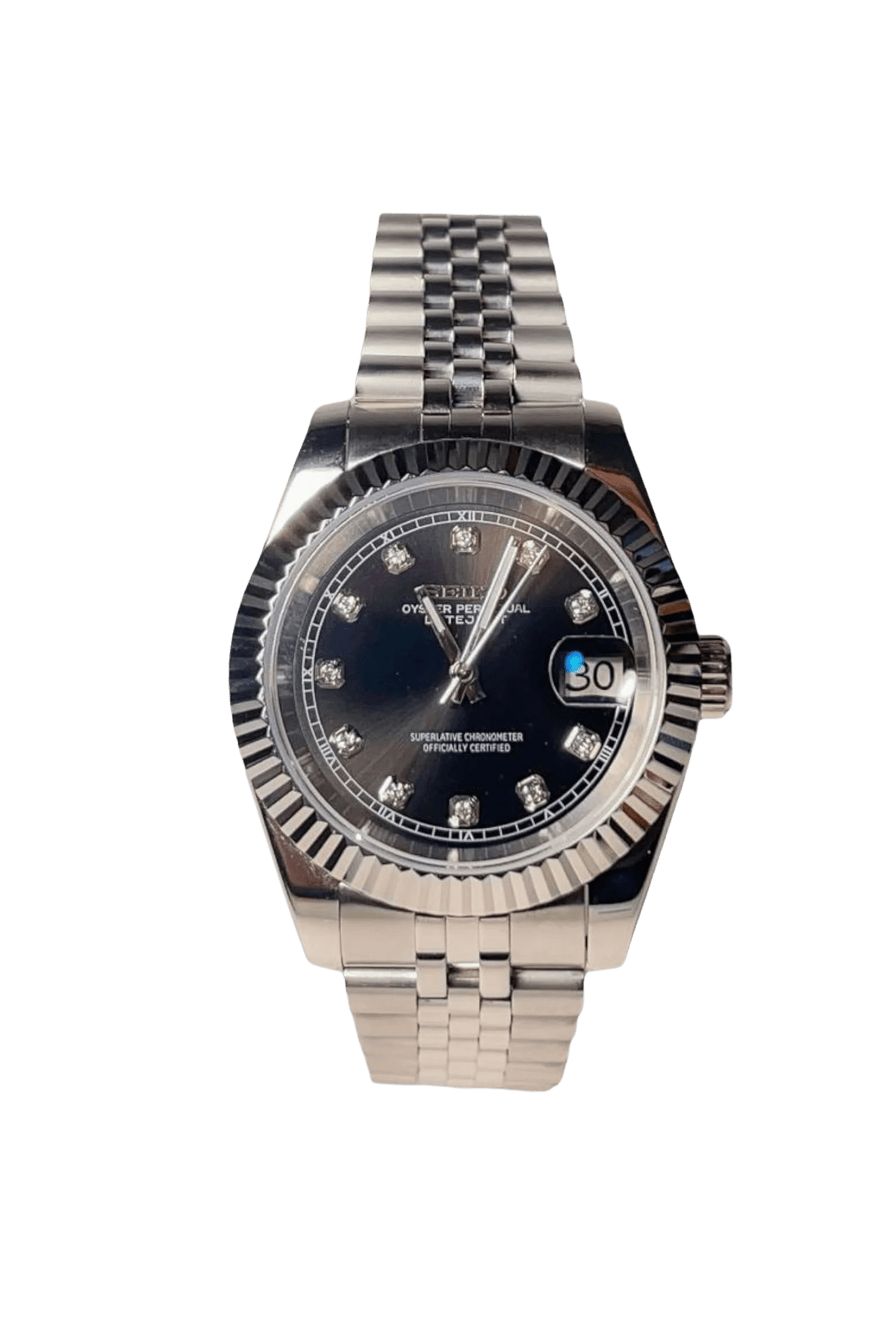 客製化重新設計 Datejust 腕錶 - 39 毫米錶圈 - 阿拉伯錶盤